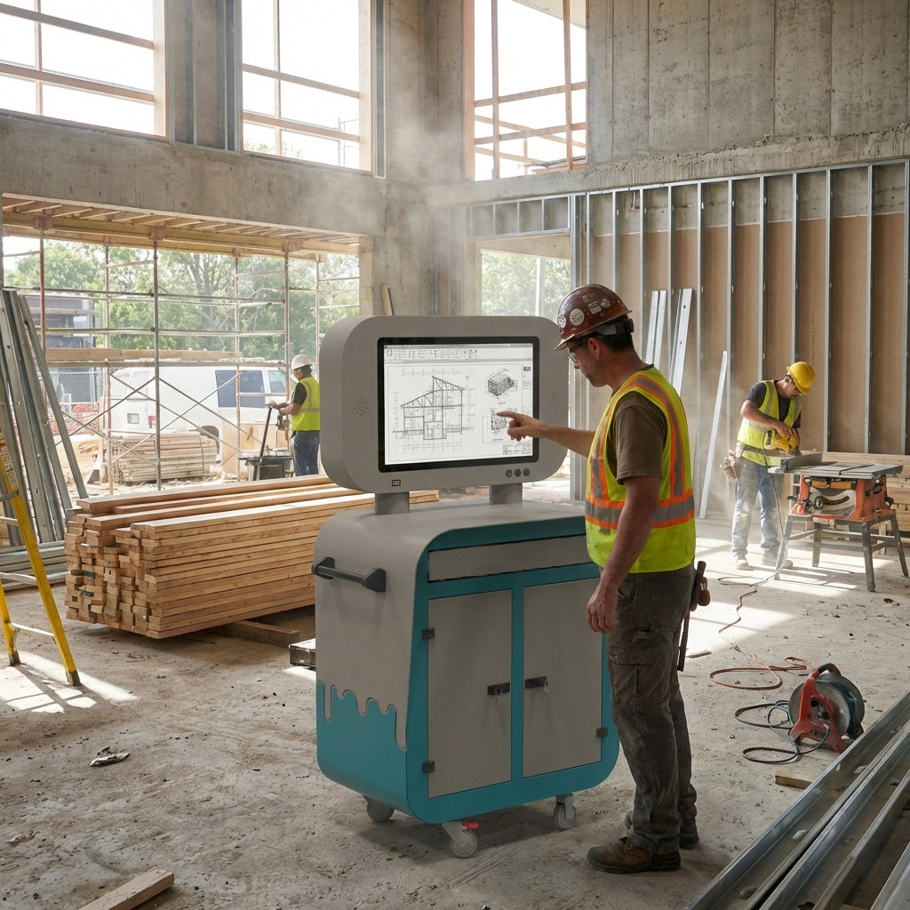 Mobile Workstations for Construction: From Prefab Floors to Jobsites to Rental Yards